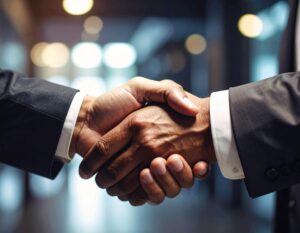 shaking hands